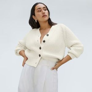 Everlane Texture Cotton Cardigan